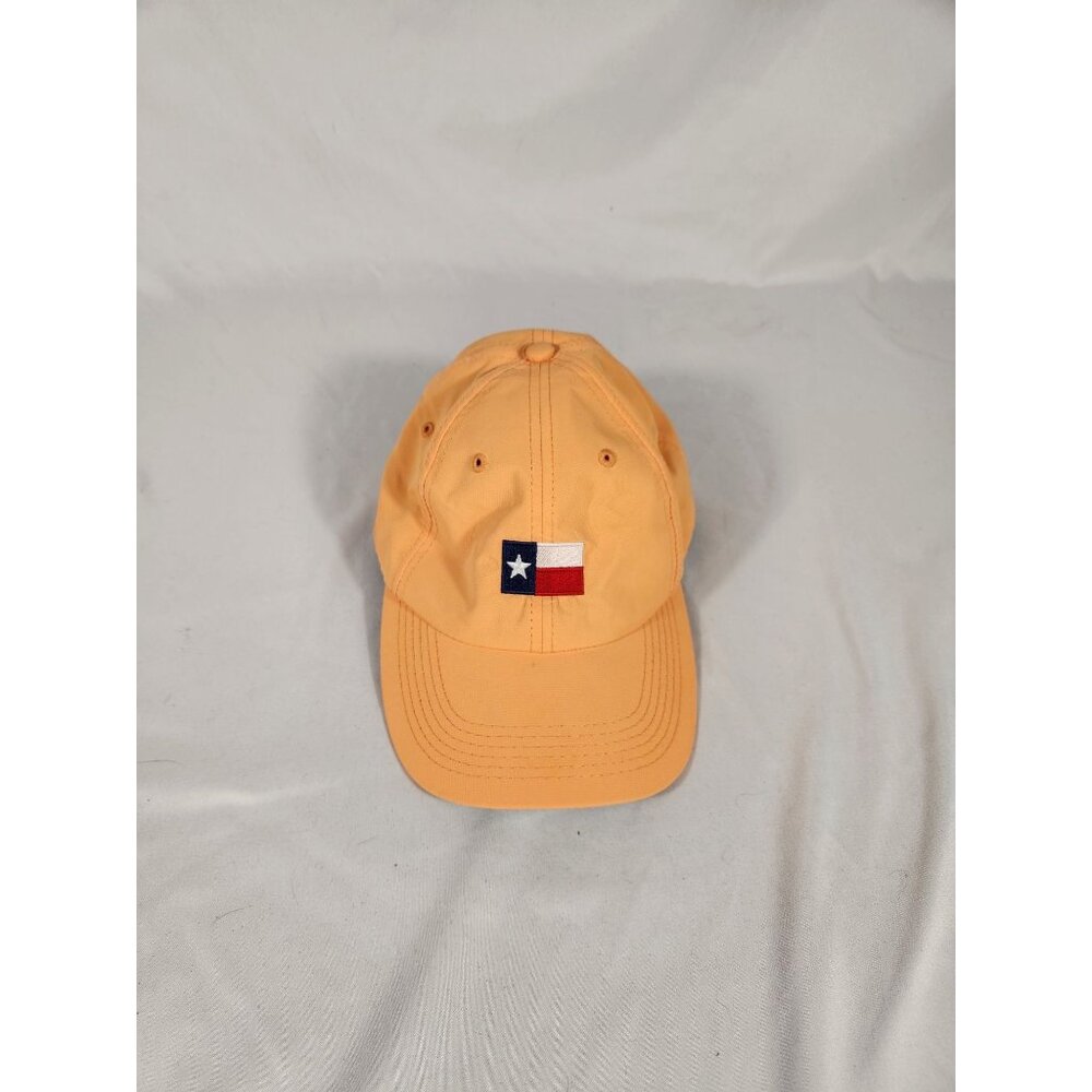 Texas Flag Imperial Adjustable Baseball Cap Orange